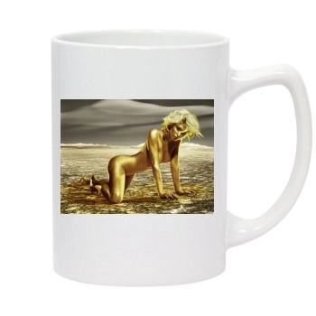 Paris Hilton 14oz White Statesman Mug