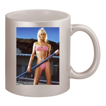 Paris Hilton 11oz Metallic Silver Mug