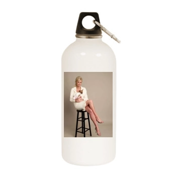 Paris Hilton White Water Bottle With Carabiner