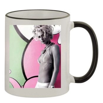 Paris Hilton 11oz Colored Rim & Handle Mug