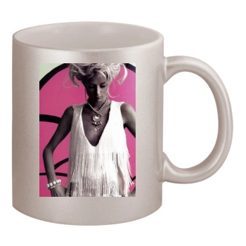 Paris Hilton 11oz Metallic Silver Mug