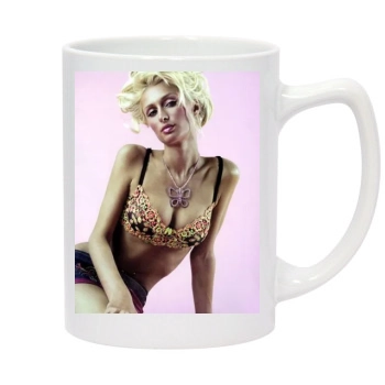 Paris Hilton 14oz White Statesman Mug