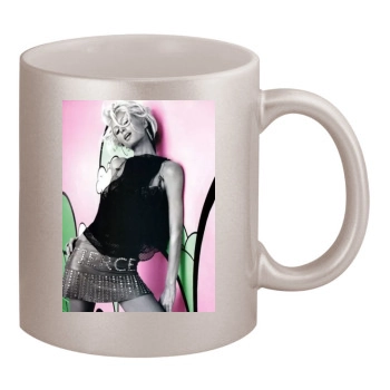 Paris Hilton 11oz Metallic Silver Mug