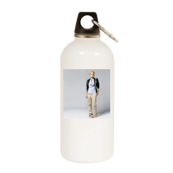 Paris Hilton White Water Bottle With Carabiner