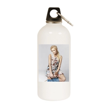 Paris Hilton White Water Bottle With Carabiner