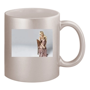 Paris Hilton 11oz Metallic Silver Mug