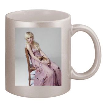 Paris Hilton 11oz Metallic Silver Mug