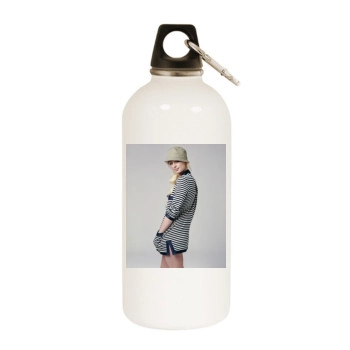 Paris Hilton White Water Bottle With Carabiner