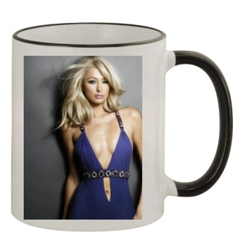 Paris Hilton 11oz Colored Rim & Handle Mug