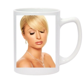 Paris Hilton 14oz White Statesman Mug