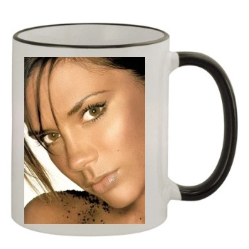 Victoria Beckham 11oz Colored Rim & Handle Mug