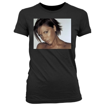 Victoria Beckham Women's Junior Cut Crewneck T-Shirt