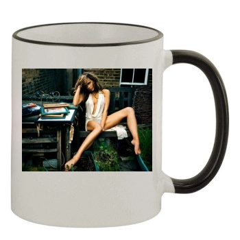 Victoria Beckham 11oz Colored Rim & Handle Mug