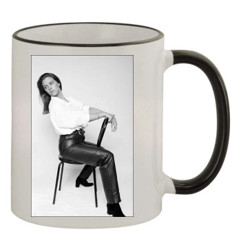 Victoria Beckham 11oz Colored Rim & Handle Mug