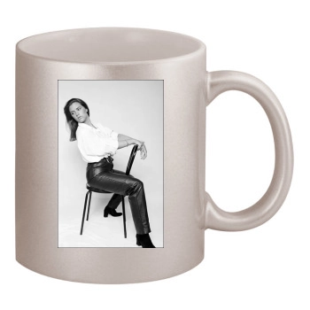 Victoria Beckham 11oz Metallic Silver Mug