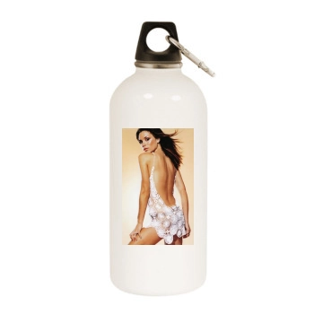 Victoria Beckham White Water Bottle With Carabiner