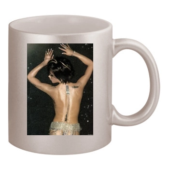 Victoria Beckham 11oz Metallic Silver Mug