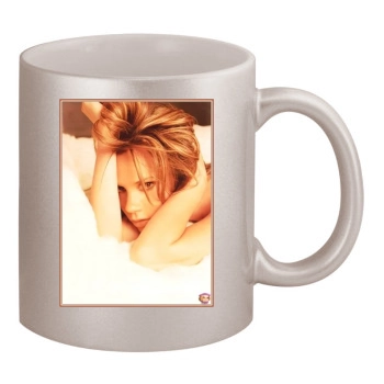 Victoria Beckham 11oz Metallic Silver Mug