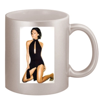 Victoria Beckham 11oz Metallic Silver Mug