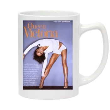 Victoria Beckham 14oz White Statesman Mug