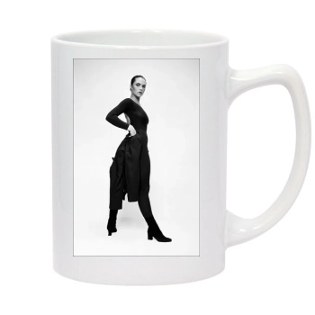 Victoria Beckham 14oz White Statesman Mug