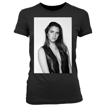 Victoria Beckham Women's Junior Cut Crewneck T-Shirt