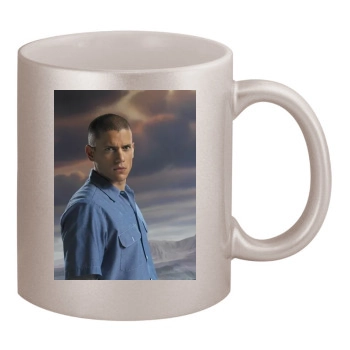 Wentworth Miller 11oz Metallic Silver Mug