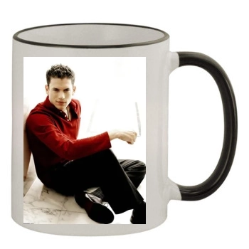 Wentworth Miller 11oz Colored Rim & Handle Mug