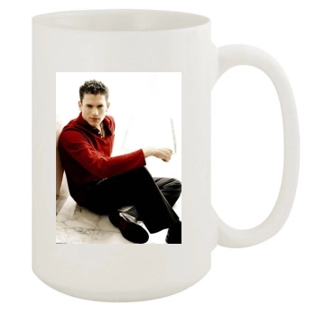 Wentworth Miller 15oz White Mug