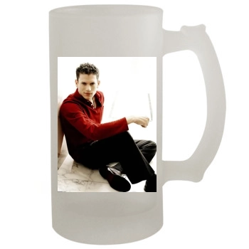 Wentworth Miller 16oz Frosted Beer Stein