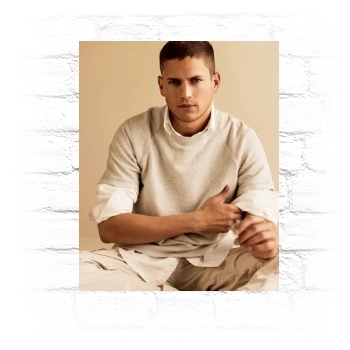 Wentworth Miller Metal Wall Art