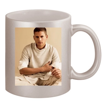 Wentworth Miller 11oz Metallic Silver Mug