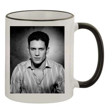 Wentworth Miller 11oz Colored Rim & Handle Mug