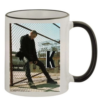 Wentworth Miller 11oz Colored Rim & Handle Mug