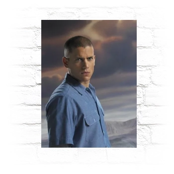 Wentworth Miller Metal Wall Art