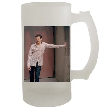 Wentworth Miller 16oz Frosted Beer Stein