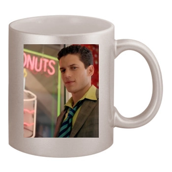 Wentworth Miller 11oz Metallic Silver Mug