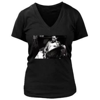 Wentworth Miller Women's Deep V-Neck TShirt