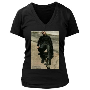 Wentworth Miller Women's Deep V-Neck TShirt