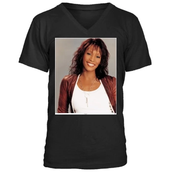 Whitney Houston Men's V-Neck T-Shirt