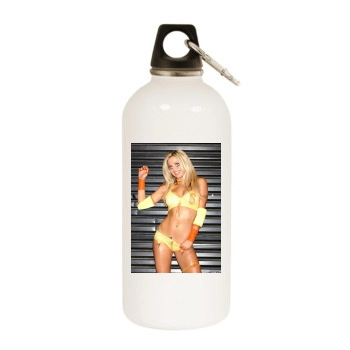 Willa Ford White Water Bottle With Carabiner