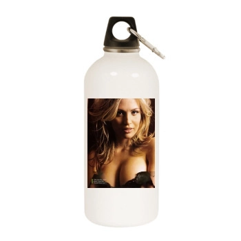 Willa Ford White Water Bottle With Carabiner