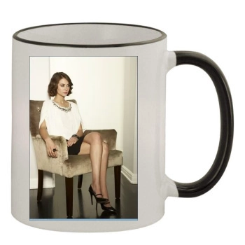 Willa Holland 11oz Colored Rim & Handle Mug