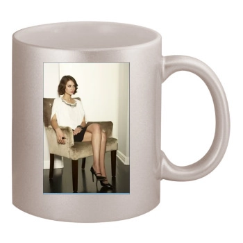 Willa Holland 11oz Metallic Silver Mug