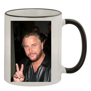 William Petersen 11oz Colored Rim & Handle Mug