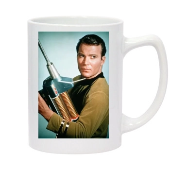 William Shatner 14oz White Statesman Mug