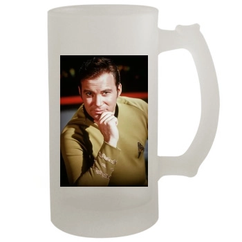 William Shatner 16oz Frosted Beer Stein