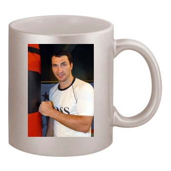 Wladimir Klitschko 11oz Metallic Silver Mug