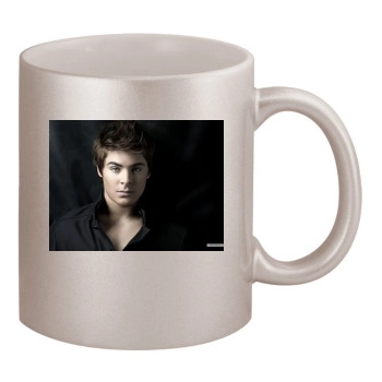 Zac Efron 11oz Metallic Silver Mug