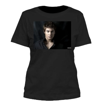 Zac Efron Women's Cut T-Shirt